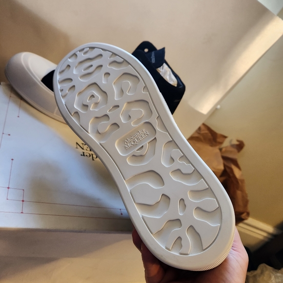 Alexander Mcqueen Plimsoll High-Top Sneakers size 43 BNWB - Picture 10 of 10